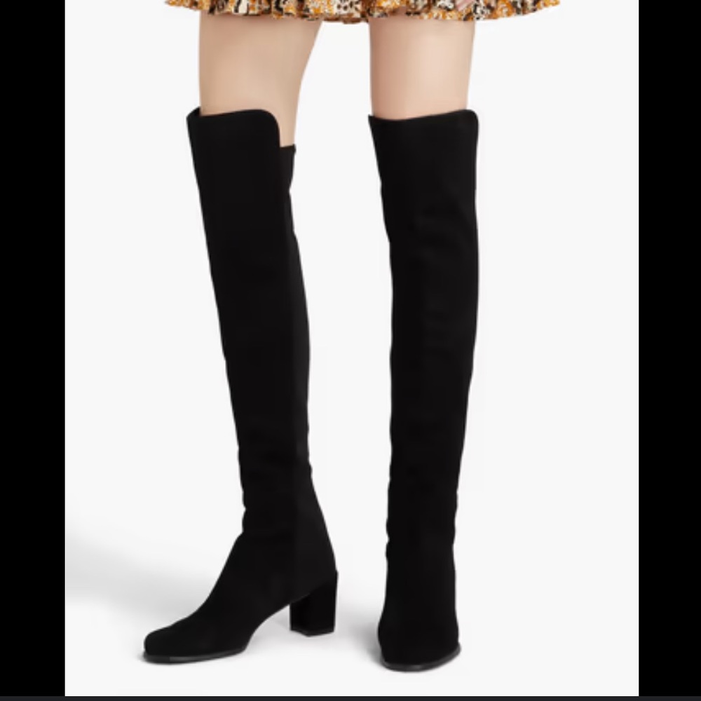 Stuart Weitzman Thigh High Suede Boots